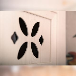 Пенал Бриклаер Кантри 4627125413650 35 см бежевый дуб прованс